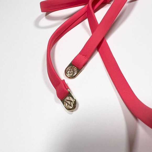 Victoria Secret 32B Bombshell Push Up Bikini Top Add 2 Cups Halter Pink Island - Picture 4 of 9